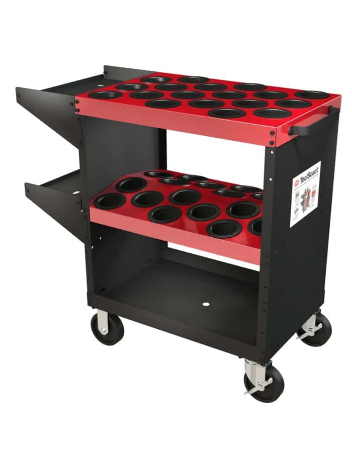 Huot ToolScoot™ - CNC Tool Cart for HSK100A tooling