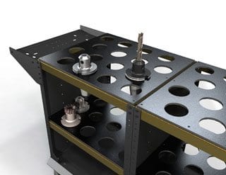 UltraScoot CNC Tool Cart for CAT 60