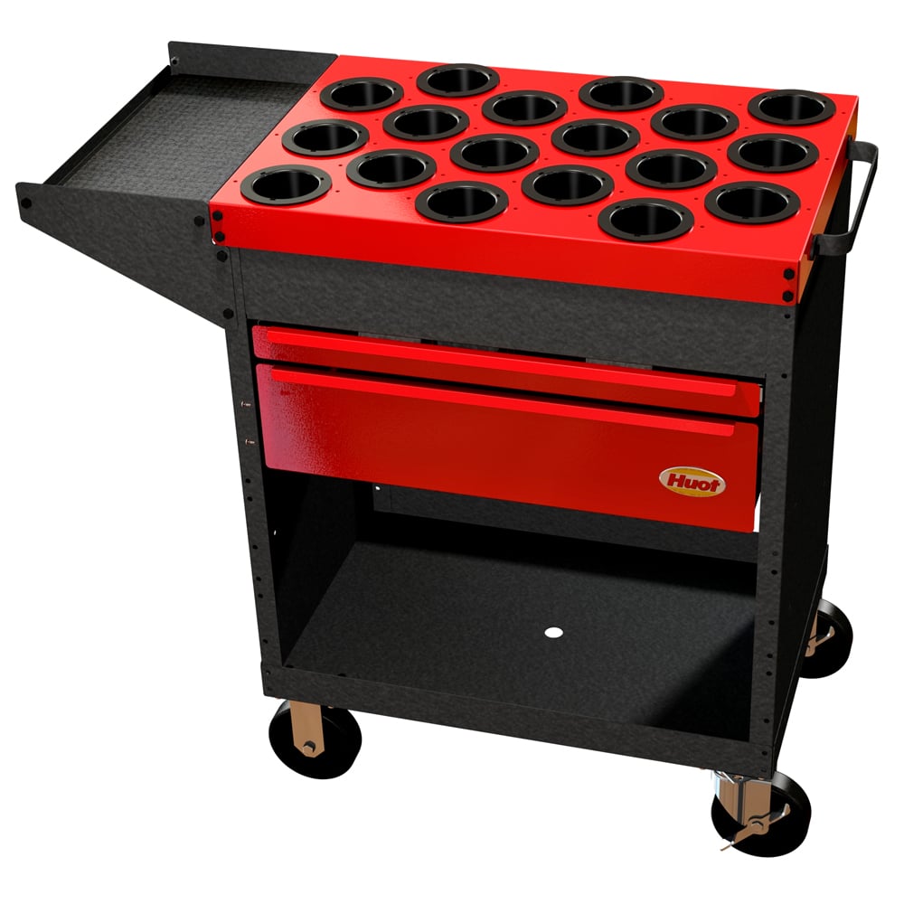 Cnc clearance tool cart