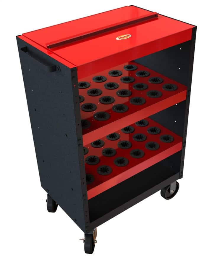 Huot Manufacturing CNC Tool Cart Transport "ShieldScoot" for the CAT30 taper